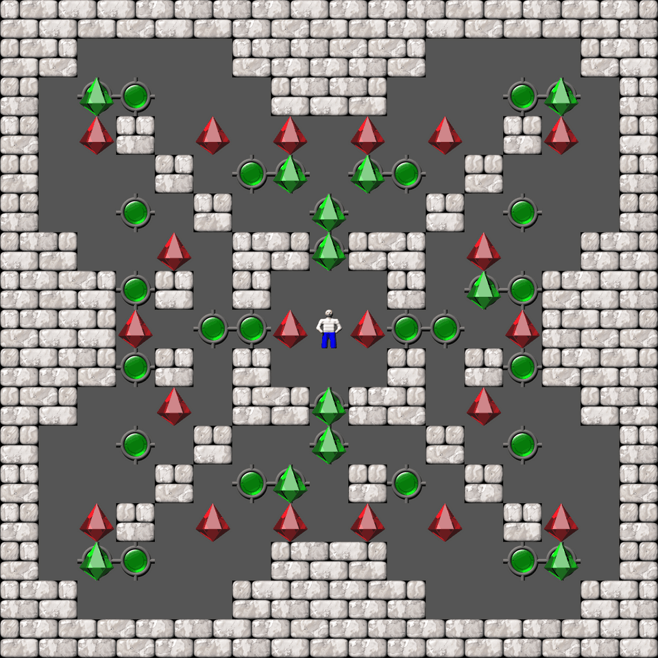 Сокобан Bugs509 collection уровень 250